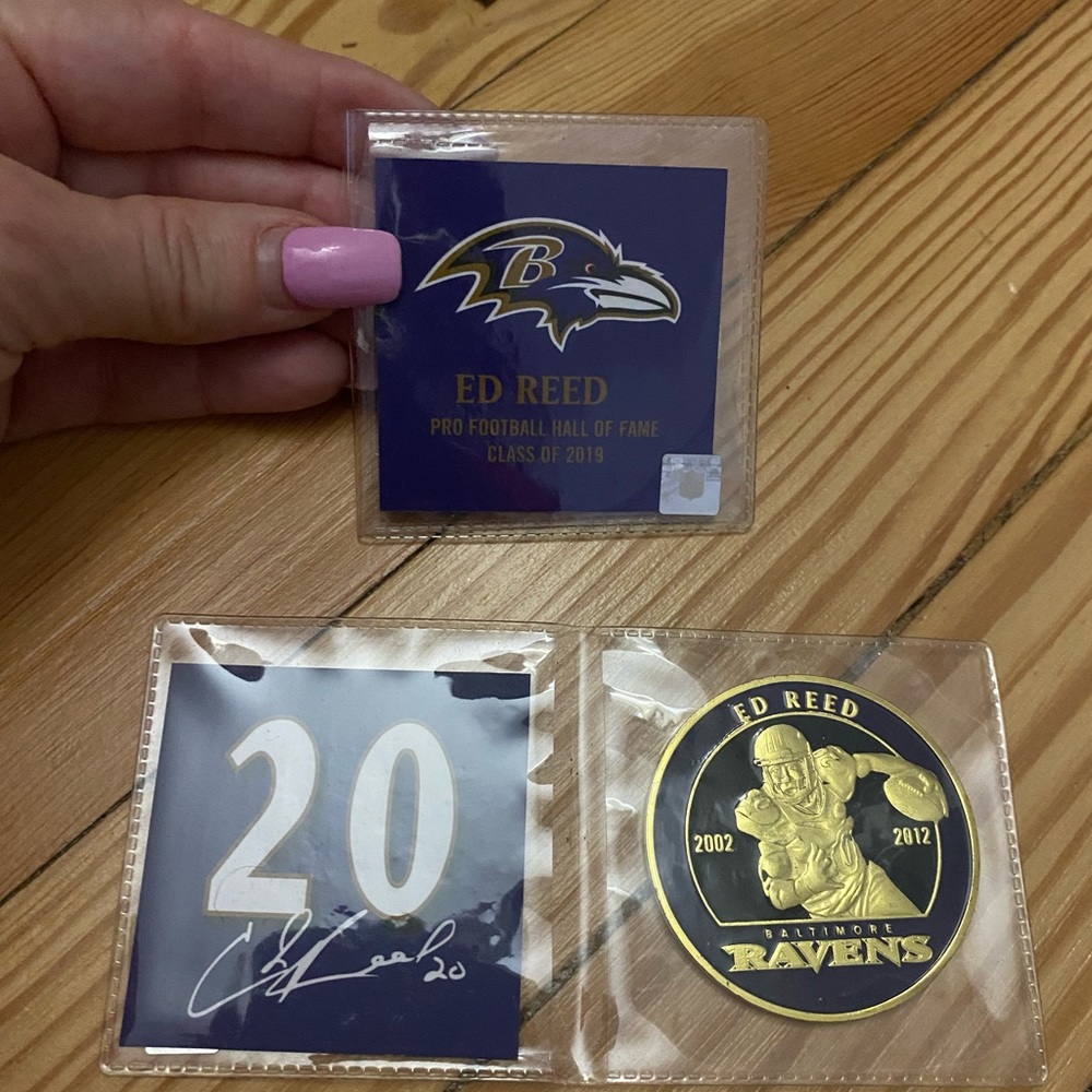 Baltimore Ravens - Ed Reed NFL Hall of Fame Commemoration Coin